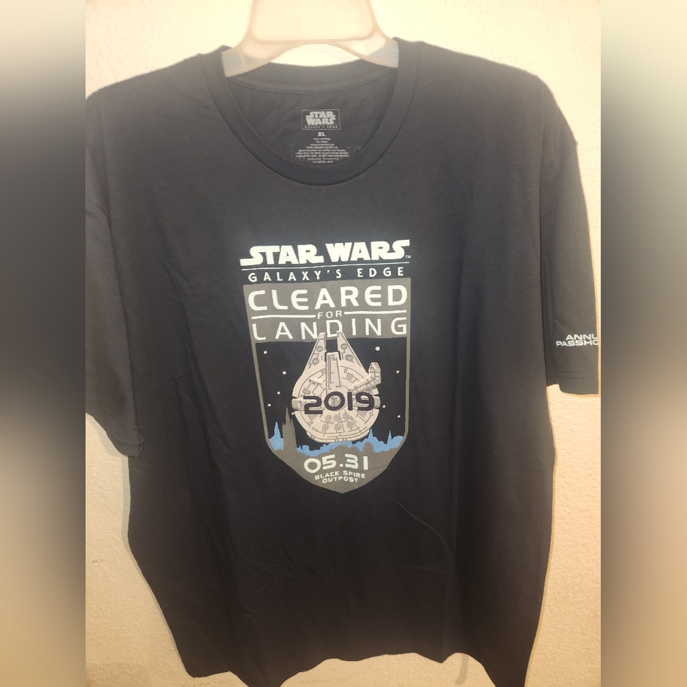 Disney star wars Galaxy edge annual shirt